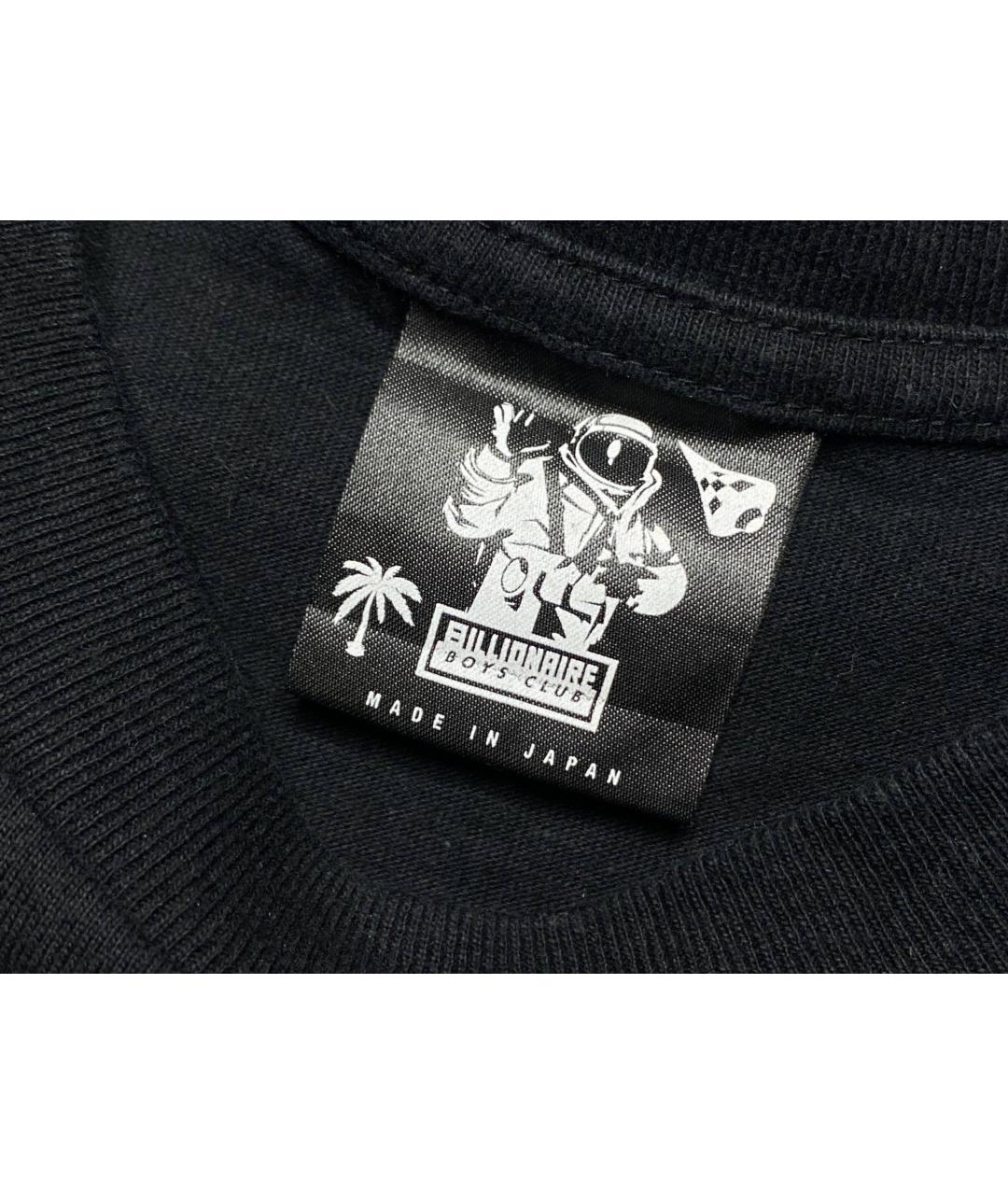 BILLIONAIRE BOYS CLUB Черная хлопковая футболка, фото 8