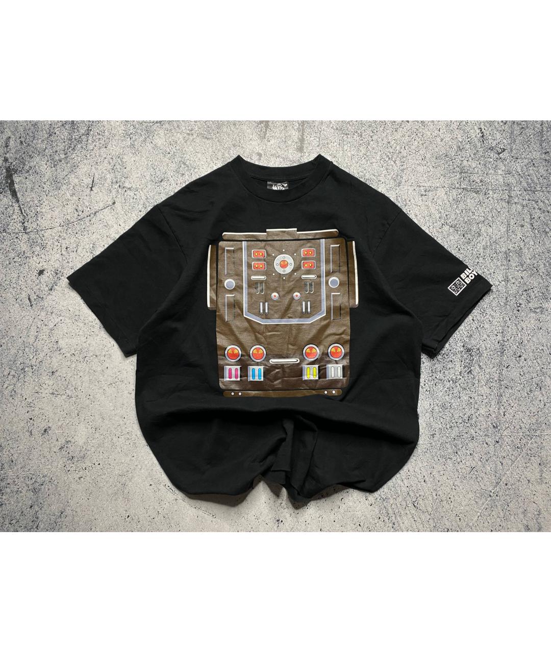 BILLIONAIRE BOYS CLUB Черная хлопковая футболка, фото 10