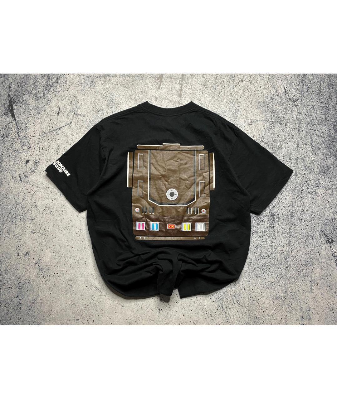 BILLIONAIRE BOYS CLUB Черная хлопковая футболка, фото 3