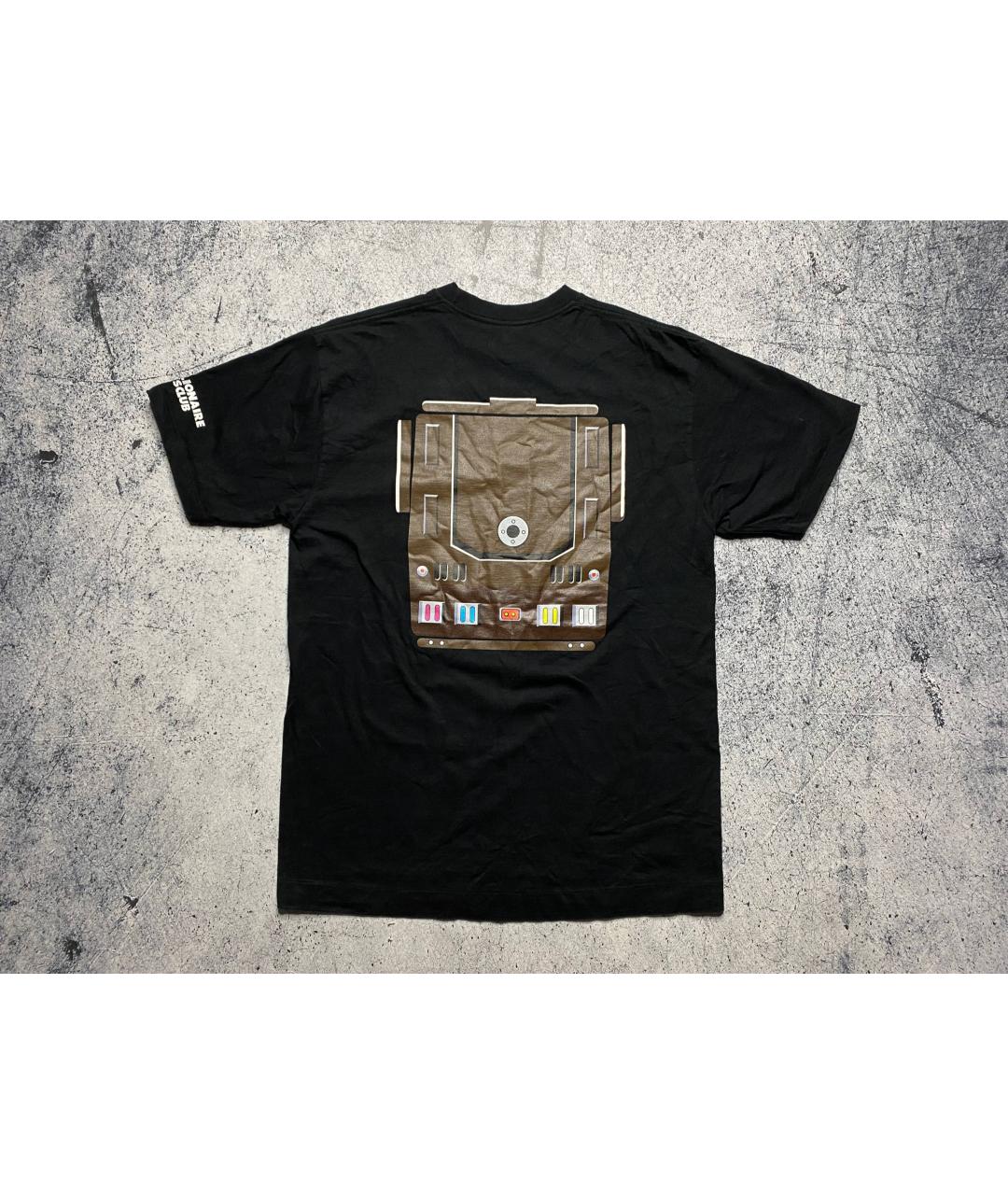 BILLIONAIRE BOYS CLUB Черная хлопковая футболка, фото 4