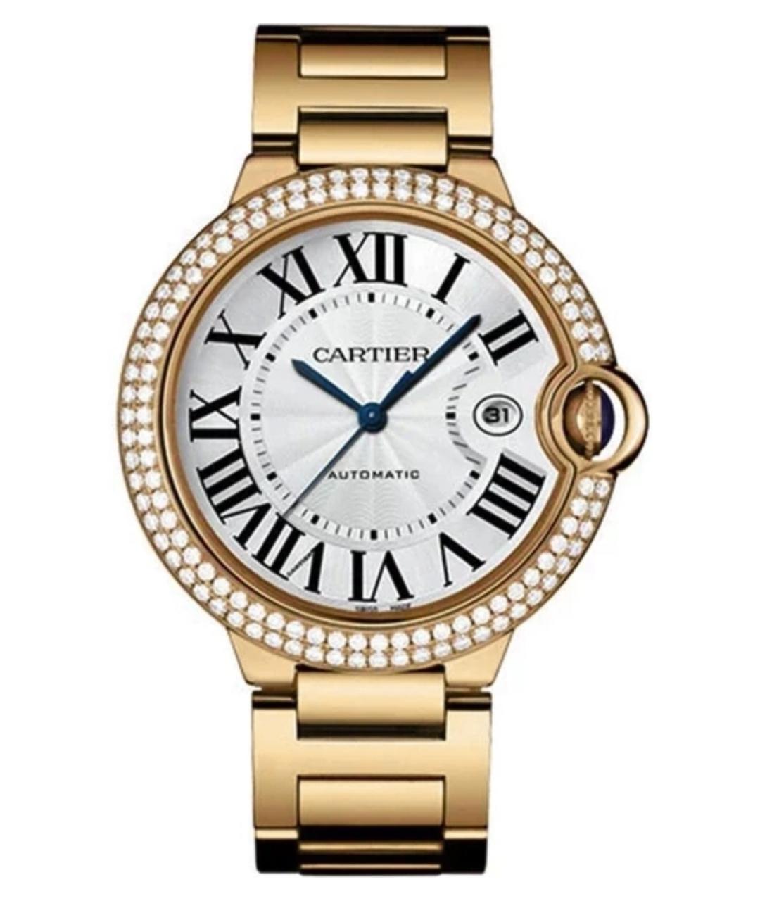 CARTIER Часы из желтого золота, фото 7