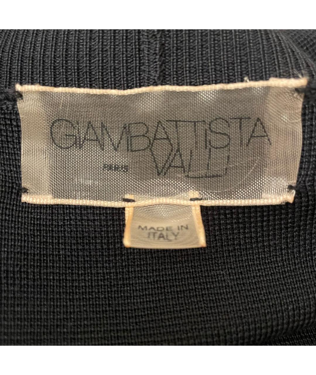 GIAMBATTISTA VALLI Черное шелковое вечернее платье, фото 4