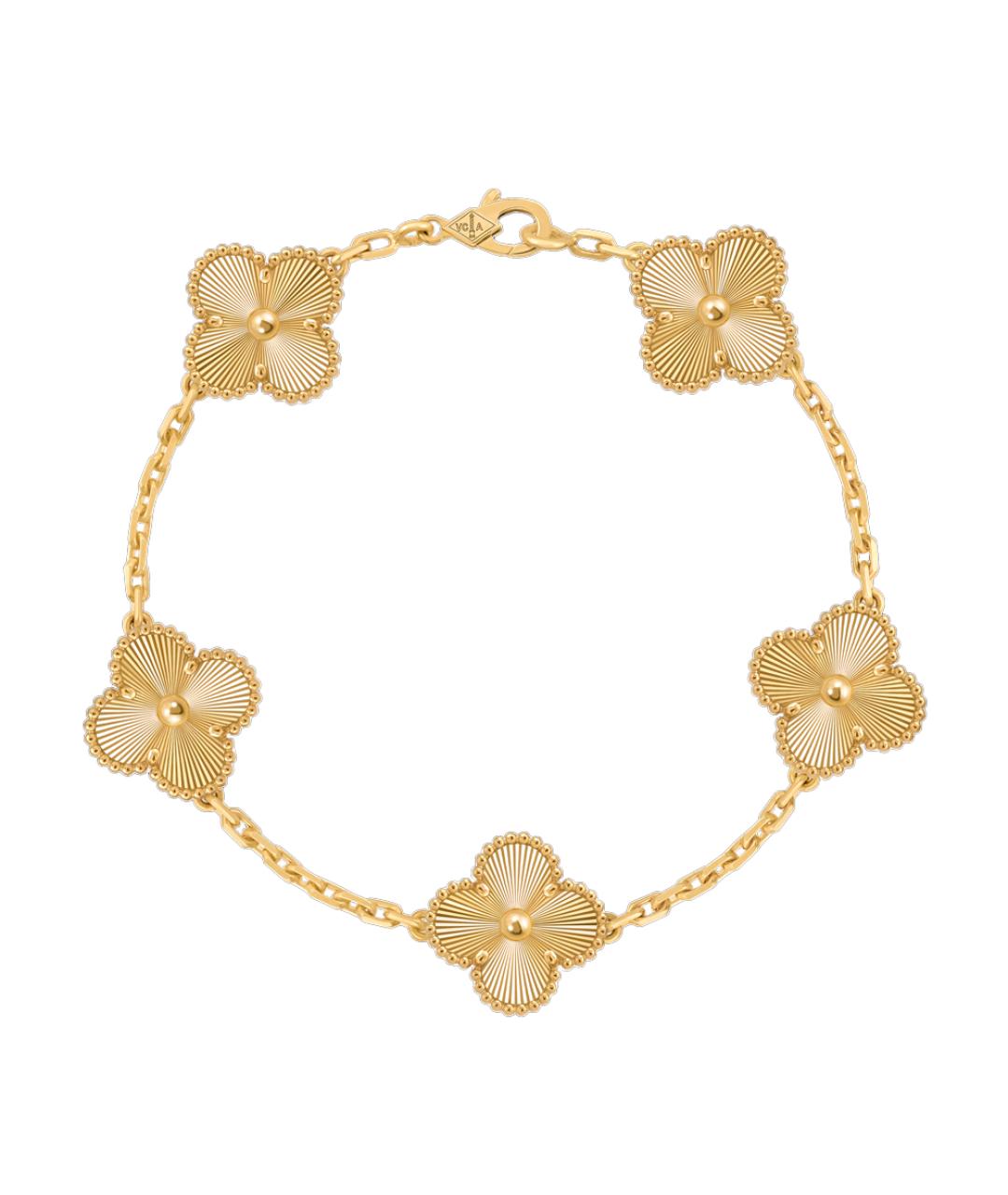 VAN CLEEF & ARPELS Золотой браслет из желтого золота, фото 6