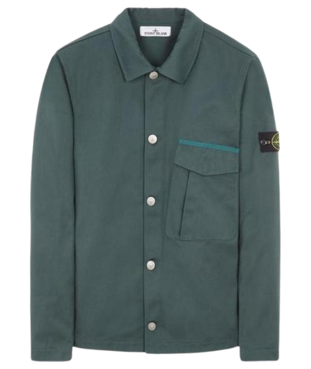 STONE ISLAND Зеленая куртка, фото 1