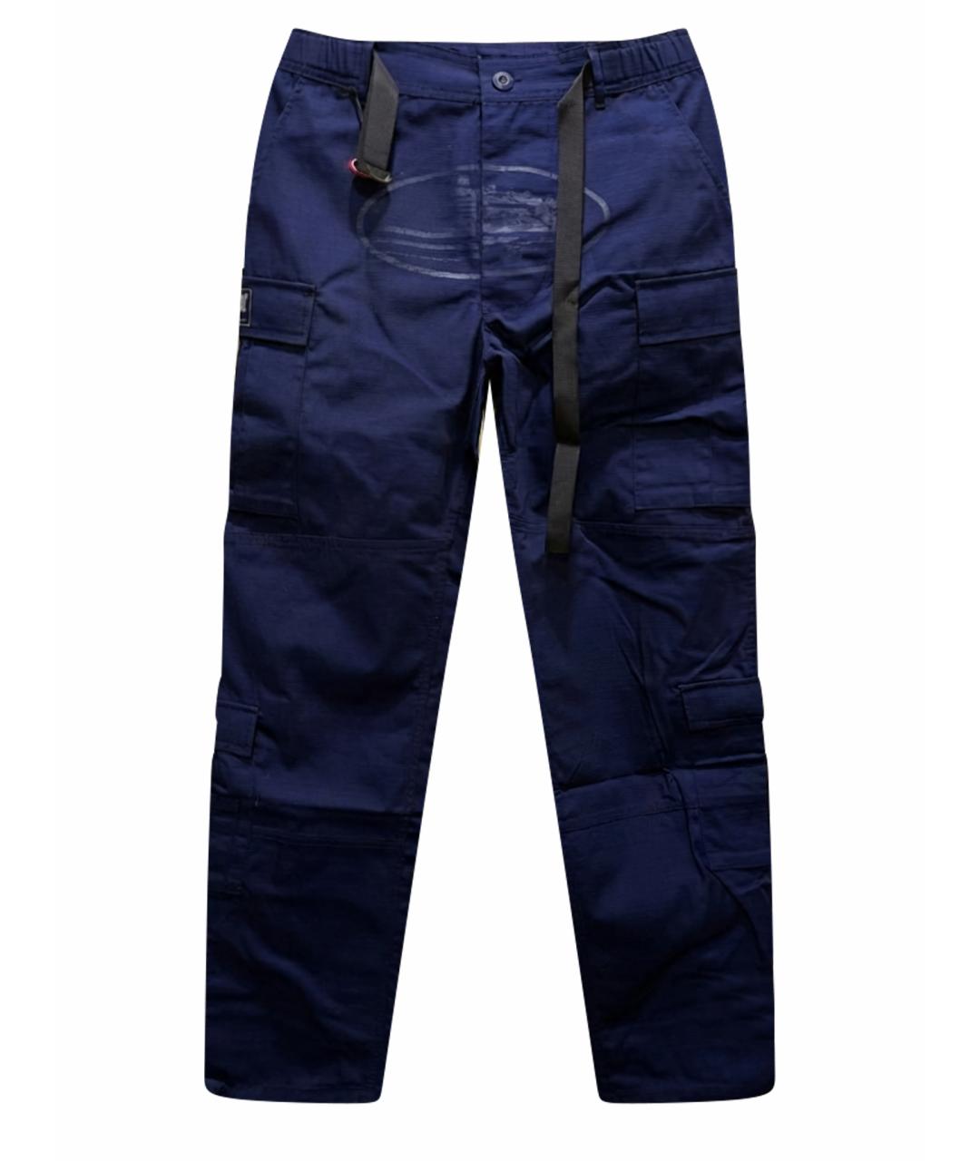 CORTEIZ Синие повседневные брюки, фото 1
