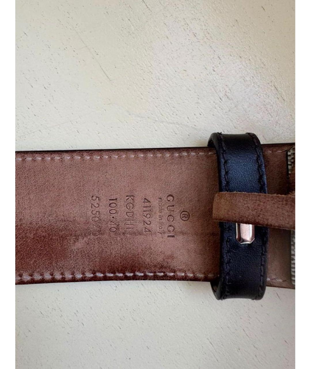 GUCCI Коричневый ремень, фото 3
