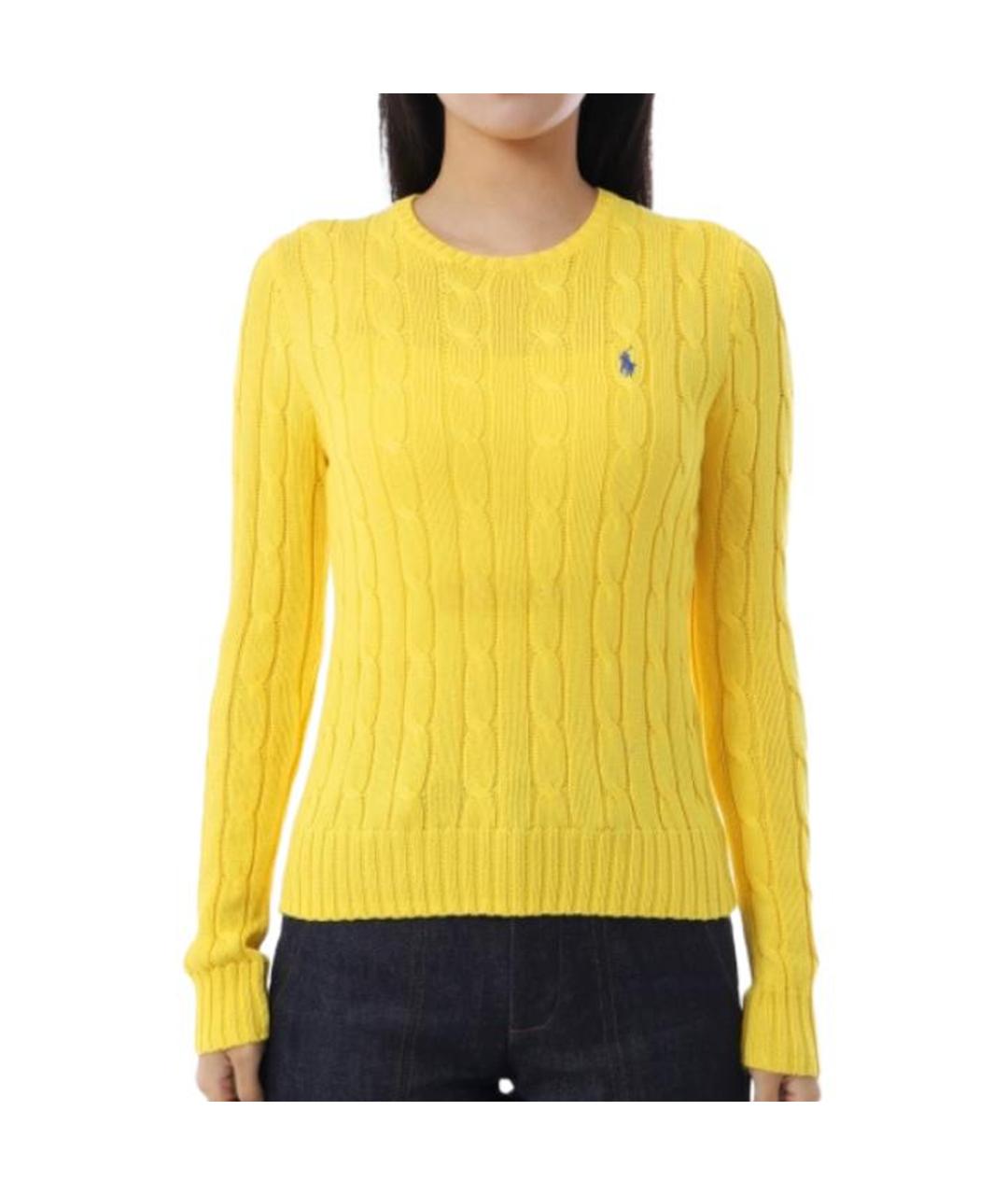 POLO RALPH LAUREN Желтый джемпер / свитер, фото 6