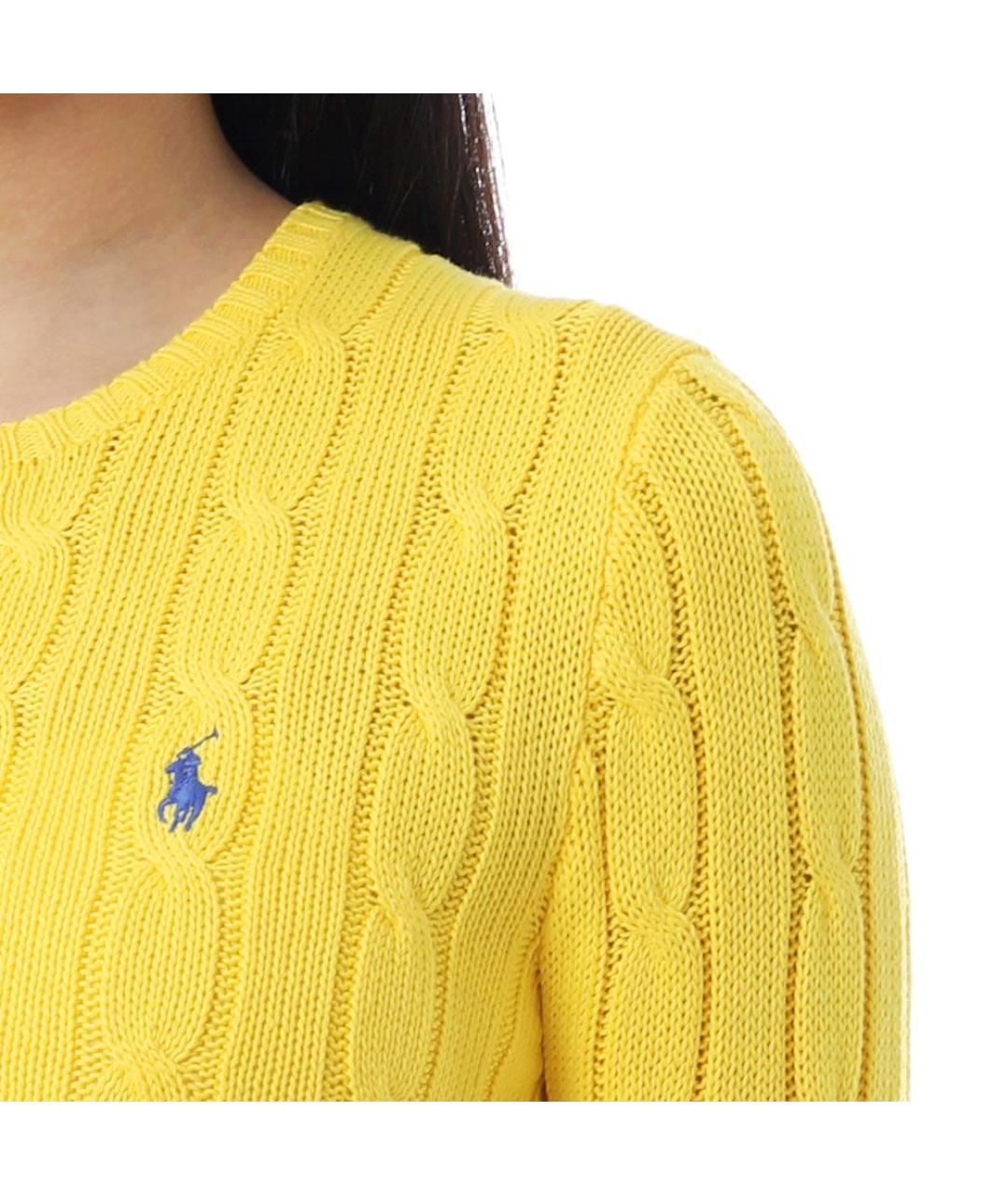 POLO RALPH LAUREN Желтый джемпер / свитер, фото 5