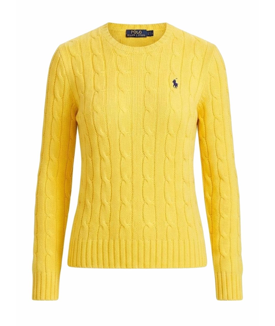 POLO RALPH LAUREN Желтый джемпер / свитер, фото 1