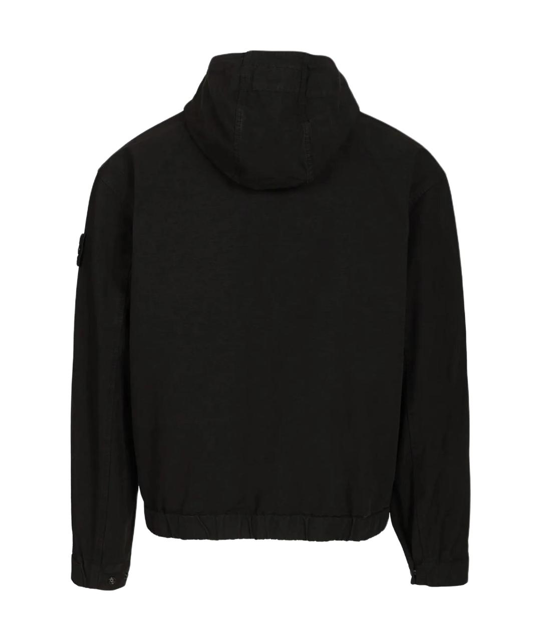 STONE ISLAND Черная куртка, фото 2