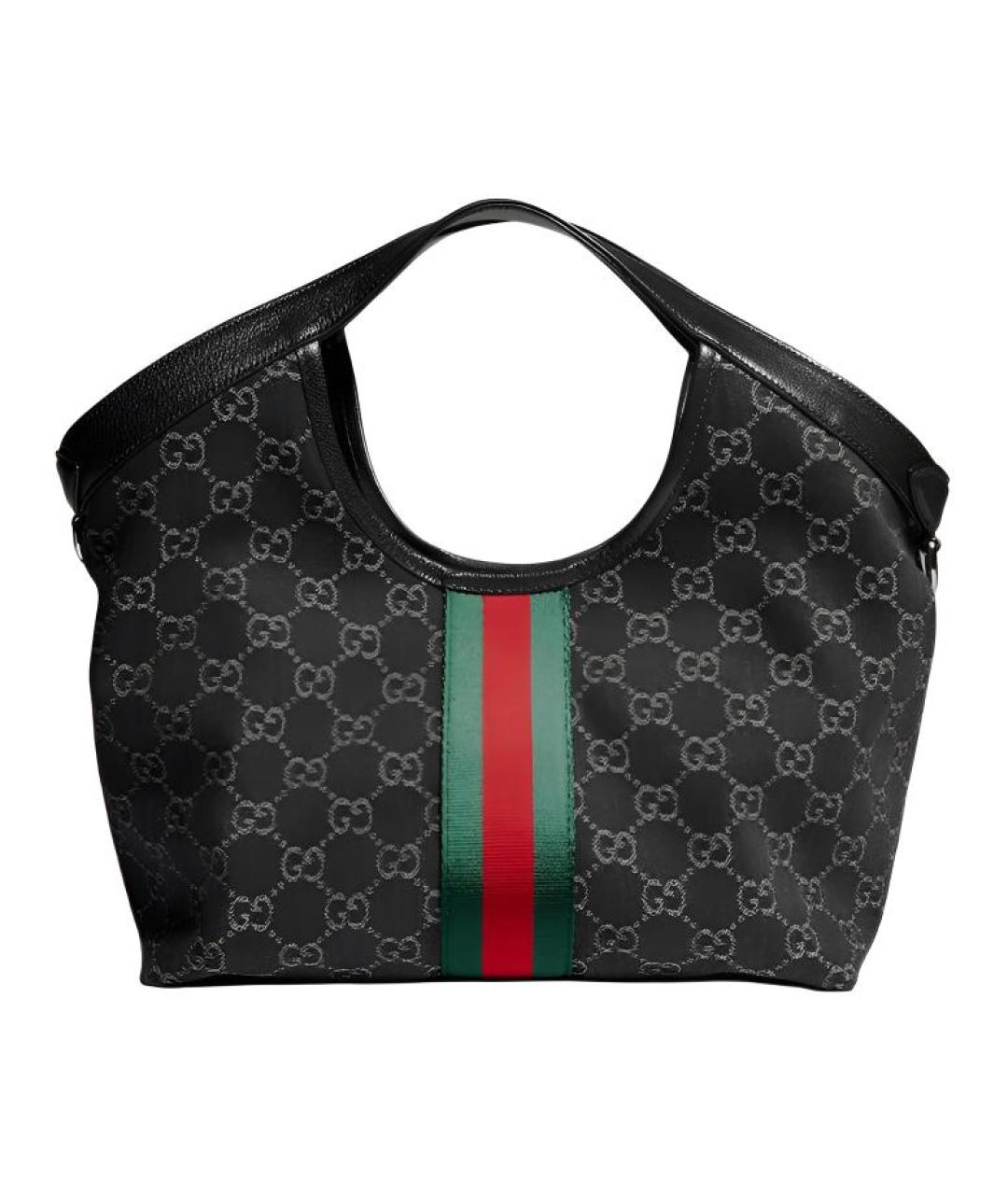 GUCCI Черная канва сумка через плечо, фото 5