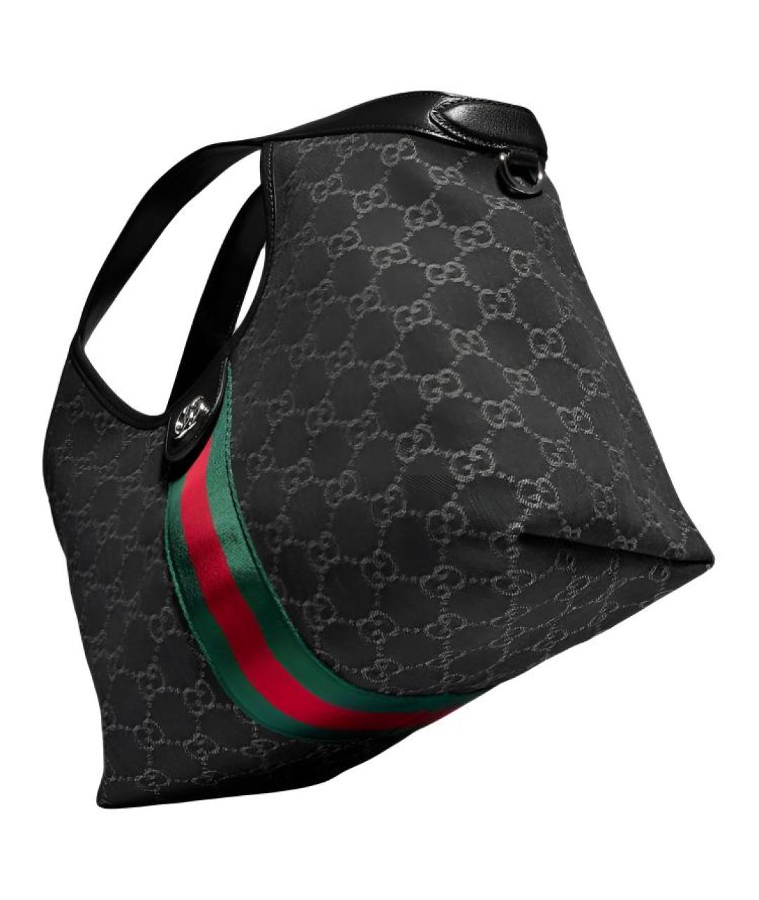 GUCCI Черная канва сумка через плечо, фото 4