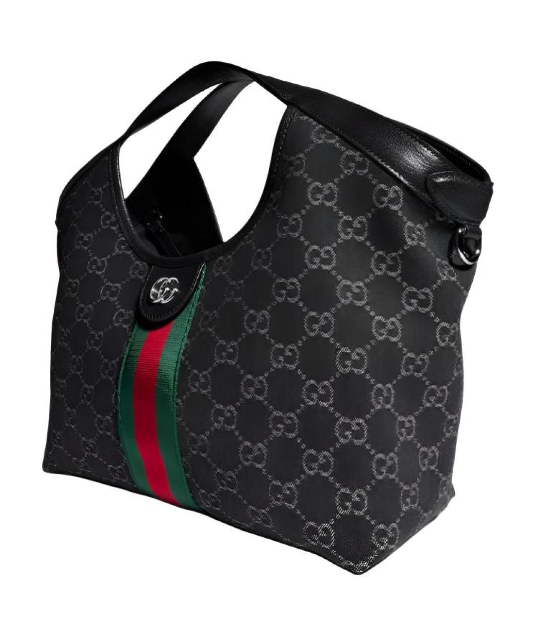 GUCCI Черная канва сумка через плечо, фото 2