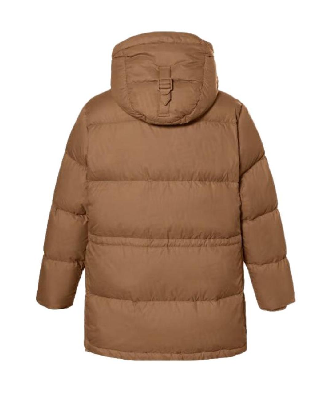 BURBERRY Коричневый пуховик, фото 2