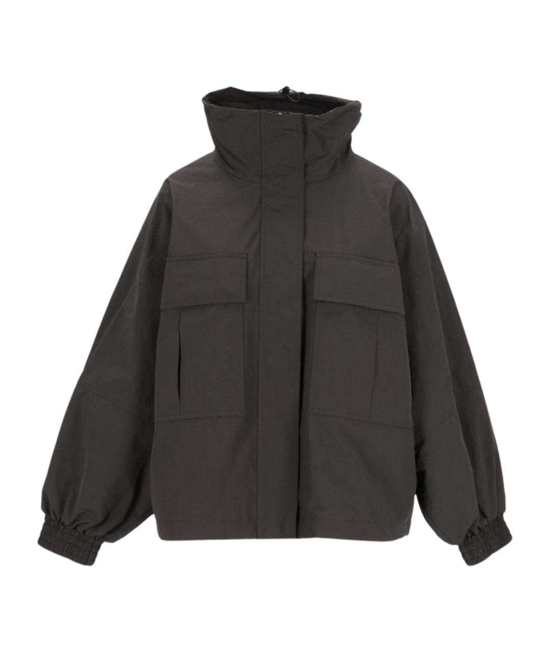 WEEKEND MAX MARA Черная полиэстеровая куртка, фото 1