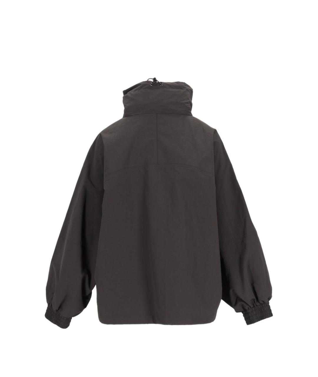 WEEKEND MAX MARA Черная полиэстеровая куртка, фото 3