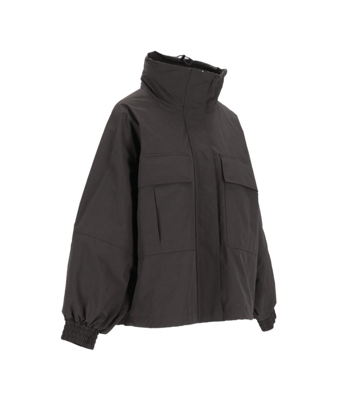 WEEKEND MAX MARA Черная полиэстеровая куртка, фото 2