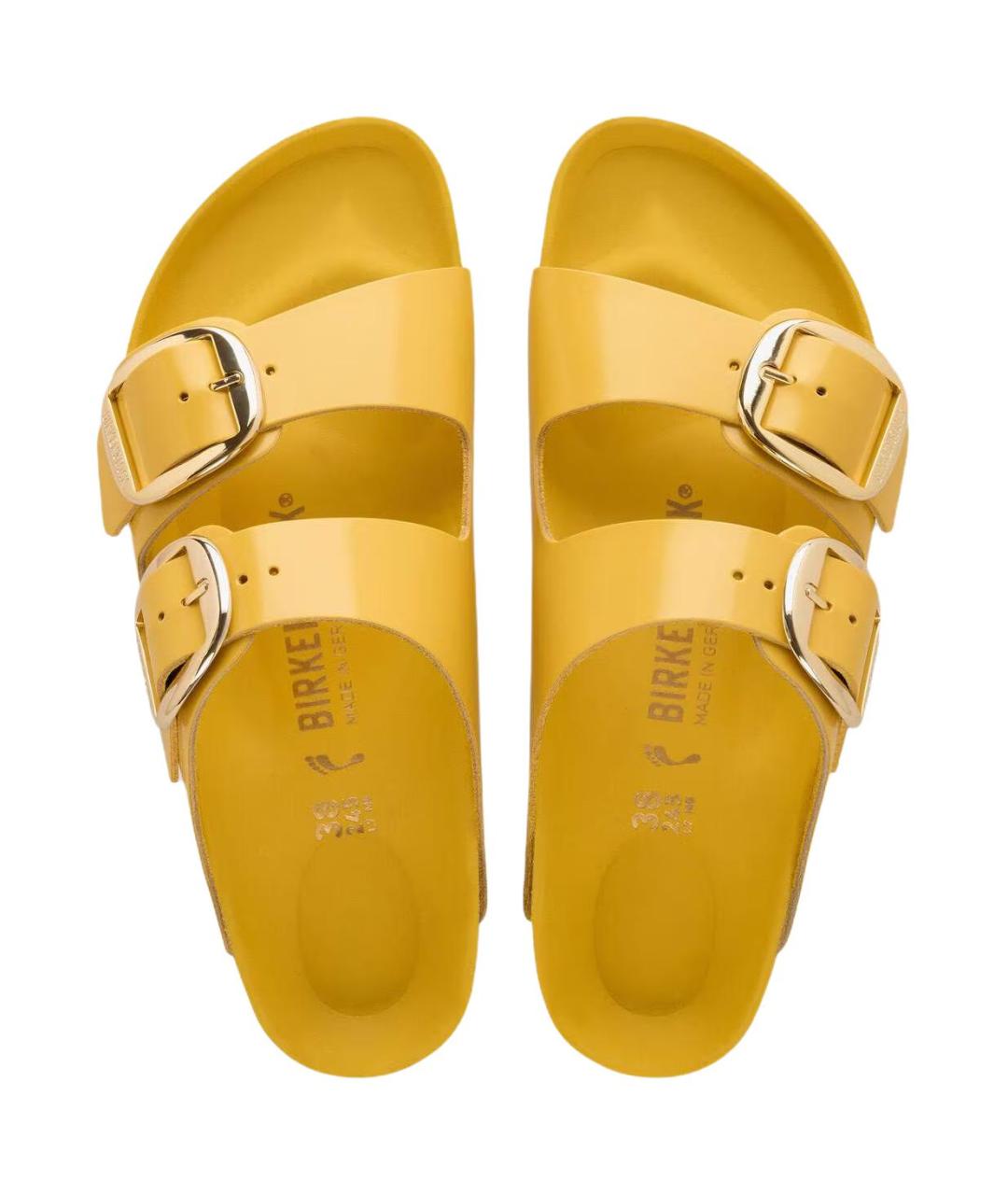 BIRKENSTOCK Желтые сандалии, фото 3
