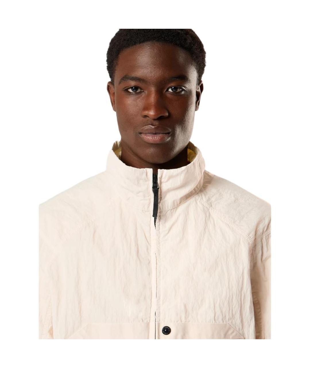 STONE ISLAND Бежевая куртка, фото 5