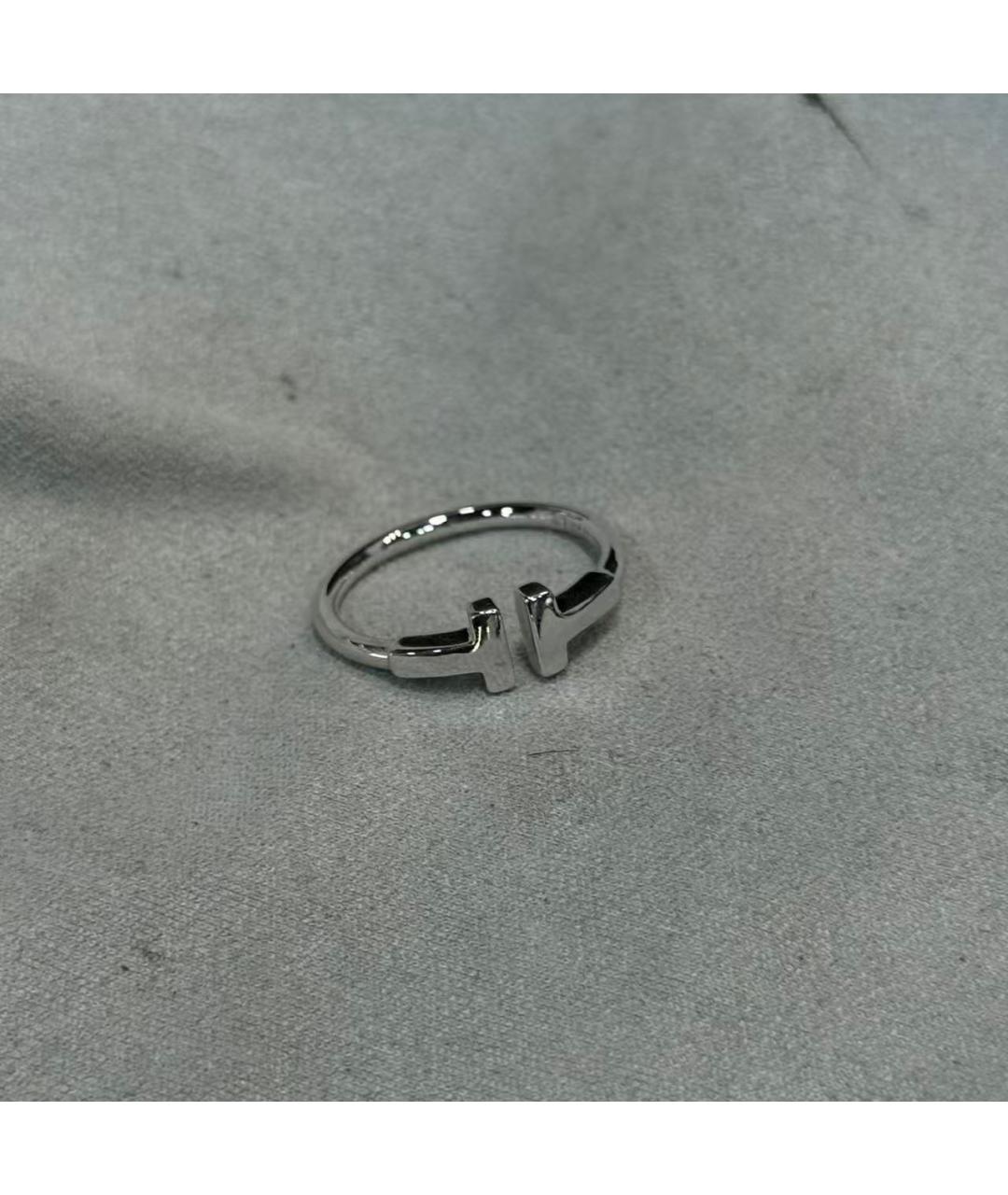 TIFFANY&CO Серебряное кольцо из белого золота, фото 4