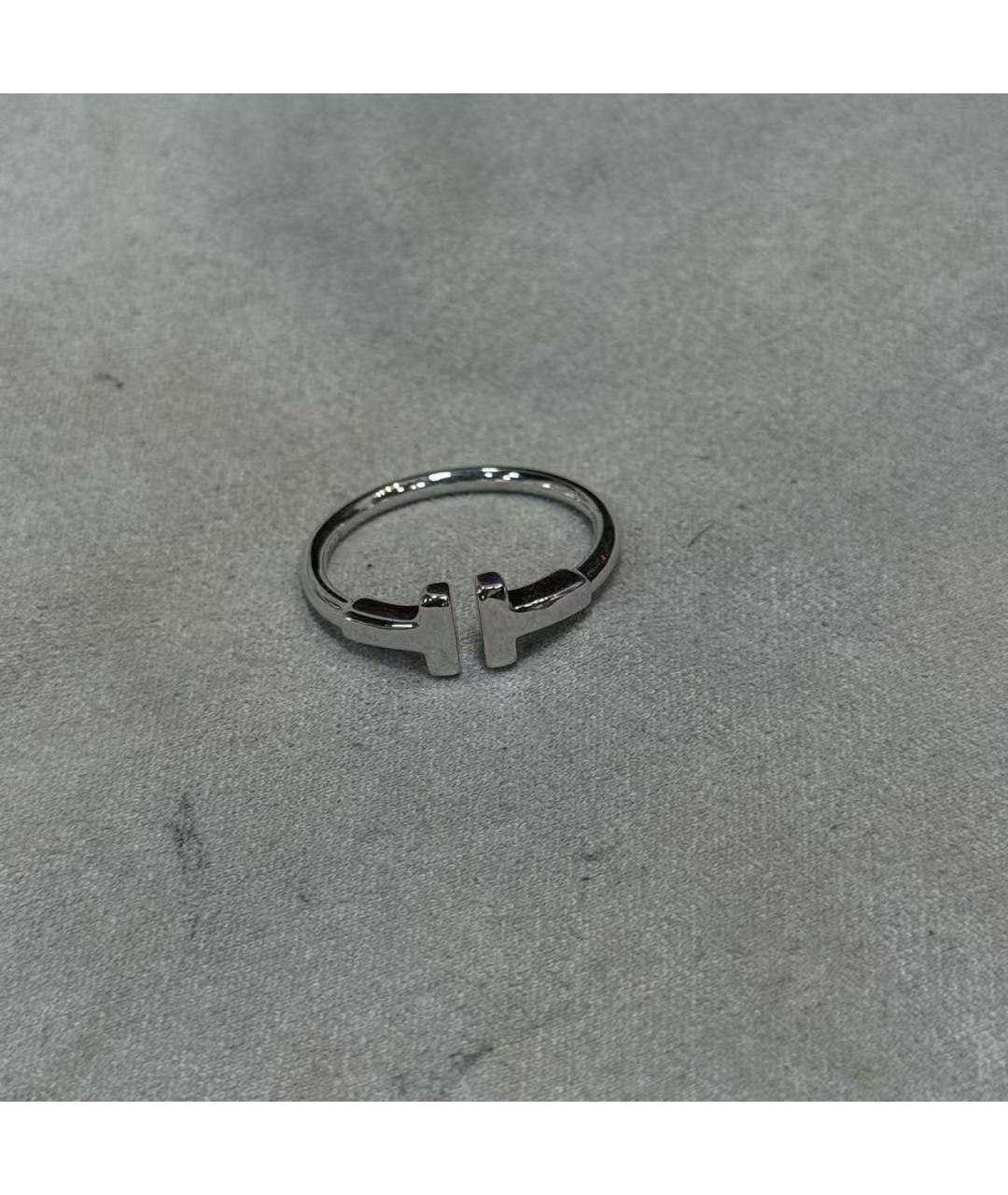 TIFFANY&CO Серебряное кольцо из белого золота, фото 2