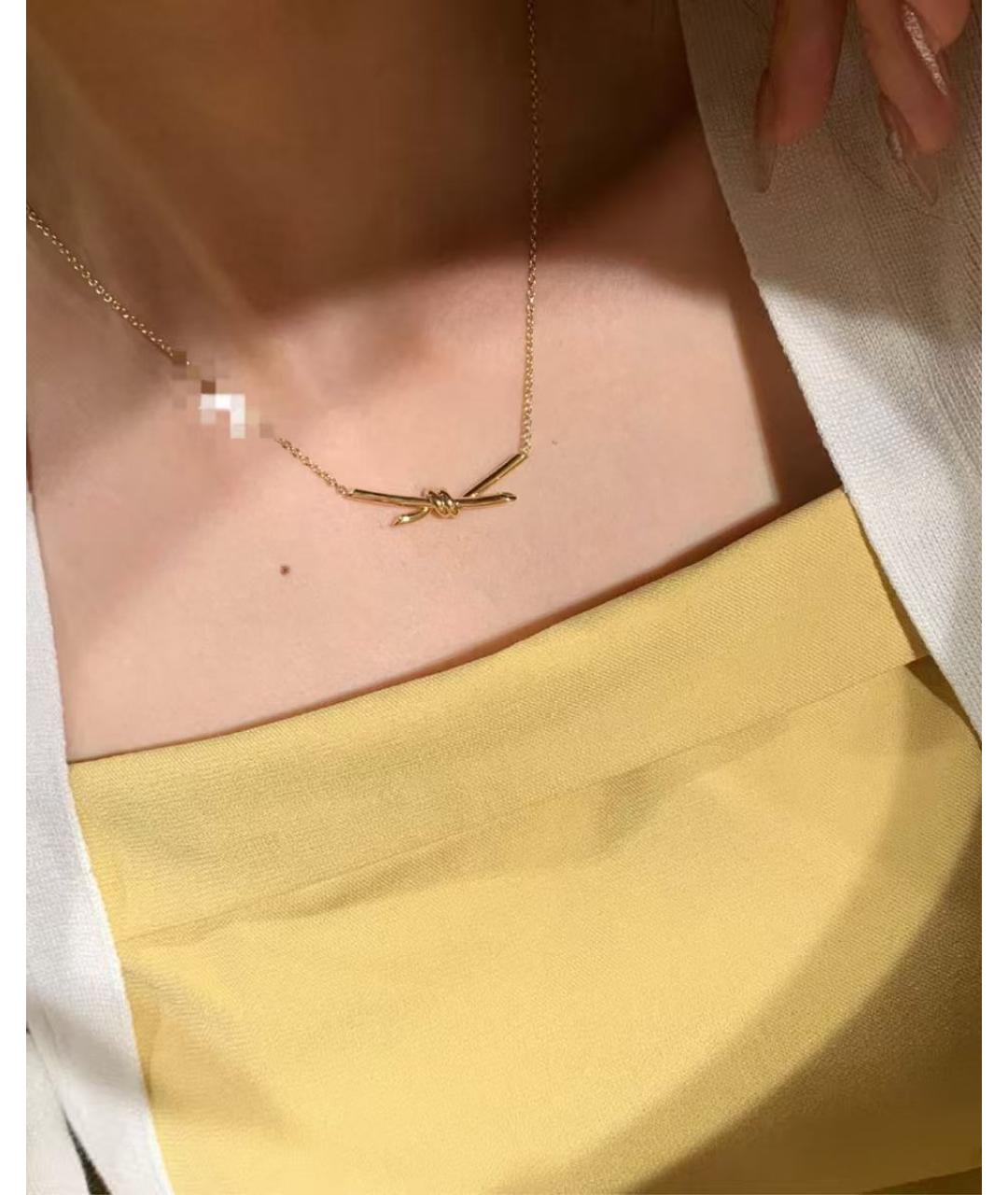 TIFFANY&CO Золотое колье, фото 2