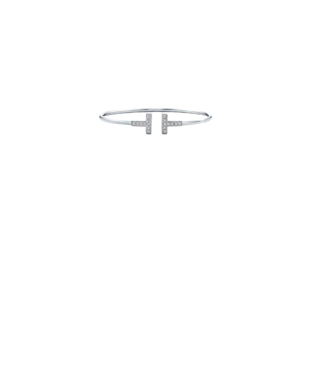 TIFFANY&CO Серебряный браслет из белого золота, фото 5