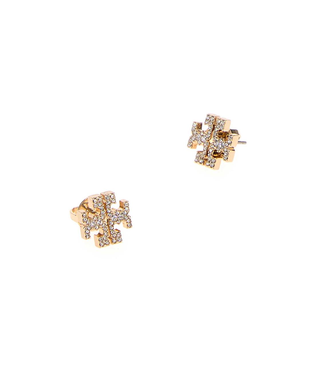 TORY BURCH Золотые металлические серьги, фото 2