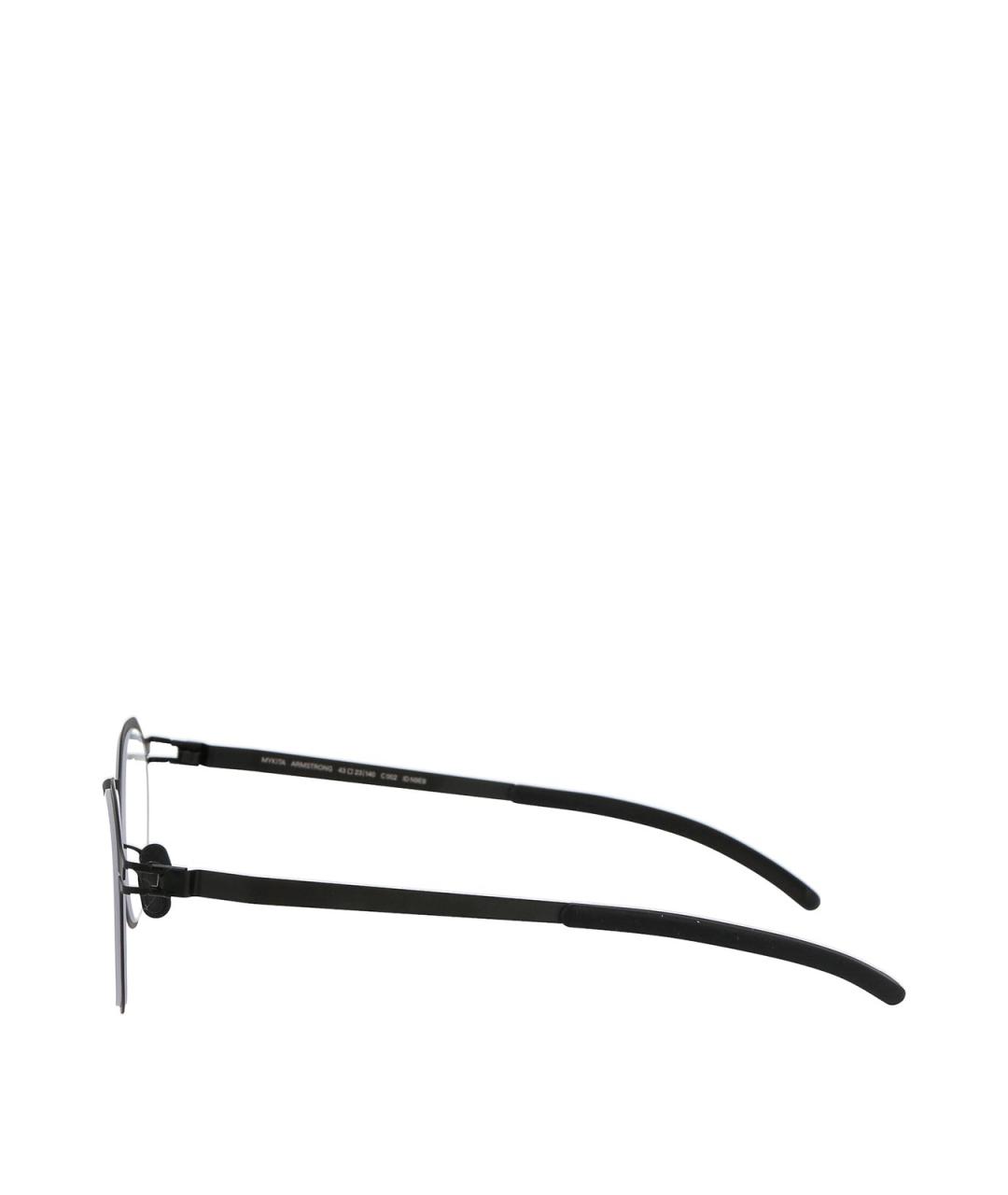 MYKITA Черные металлические солнцезащитные очки, фото 3