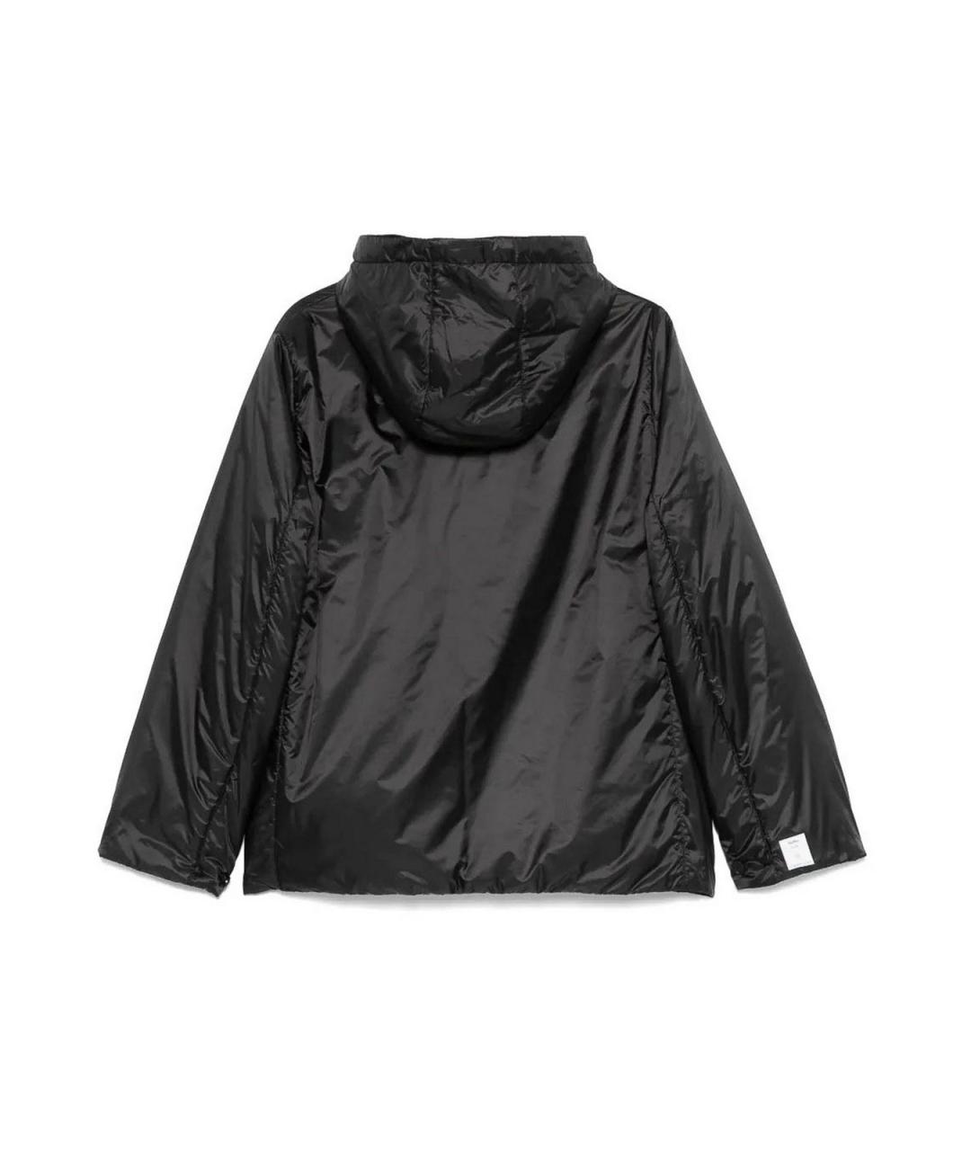 MAX MARA Черная меховая куртка, фото 2