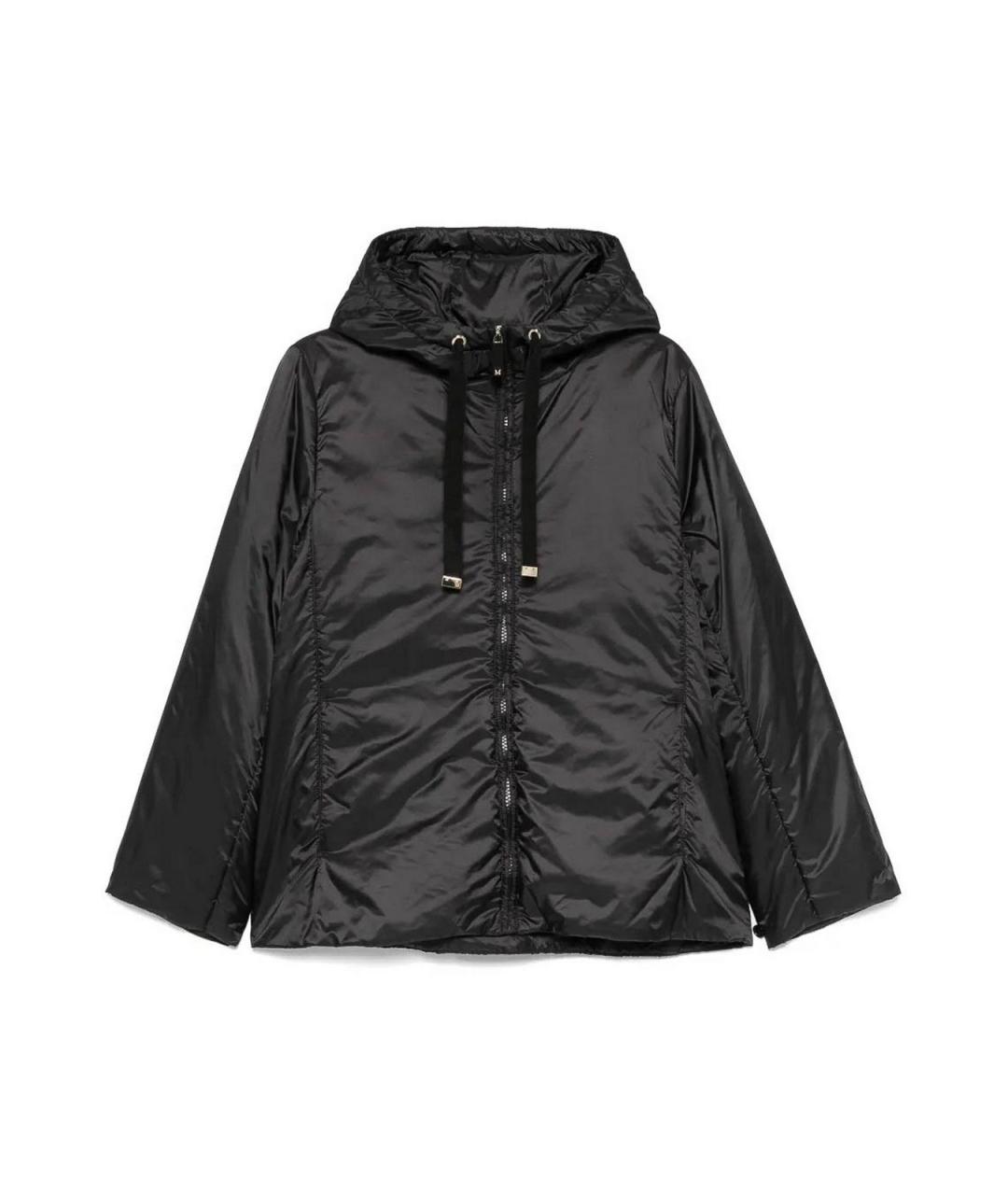 MAX MARA Черная меховая куртка, фото 1