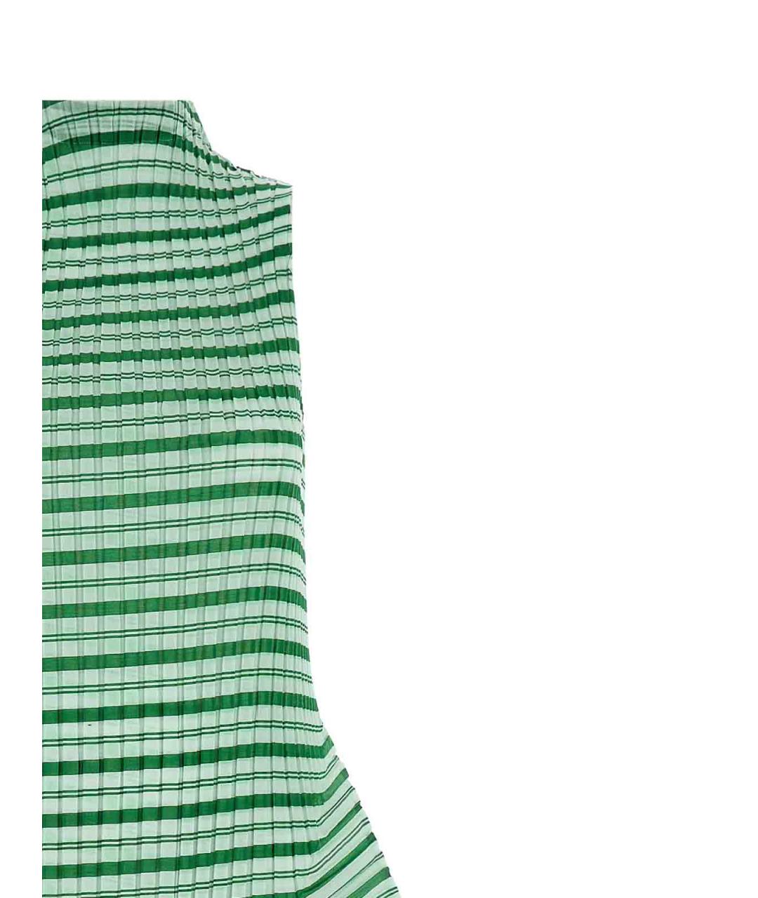 ISSEY MIYAKE Зеленое полиэстеровое повседневное платье, фото 3
