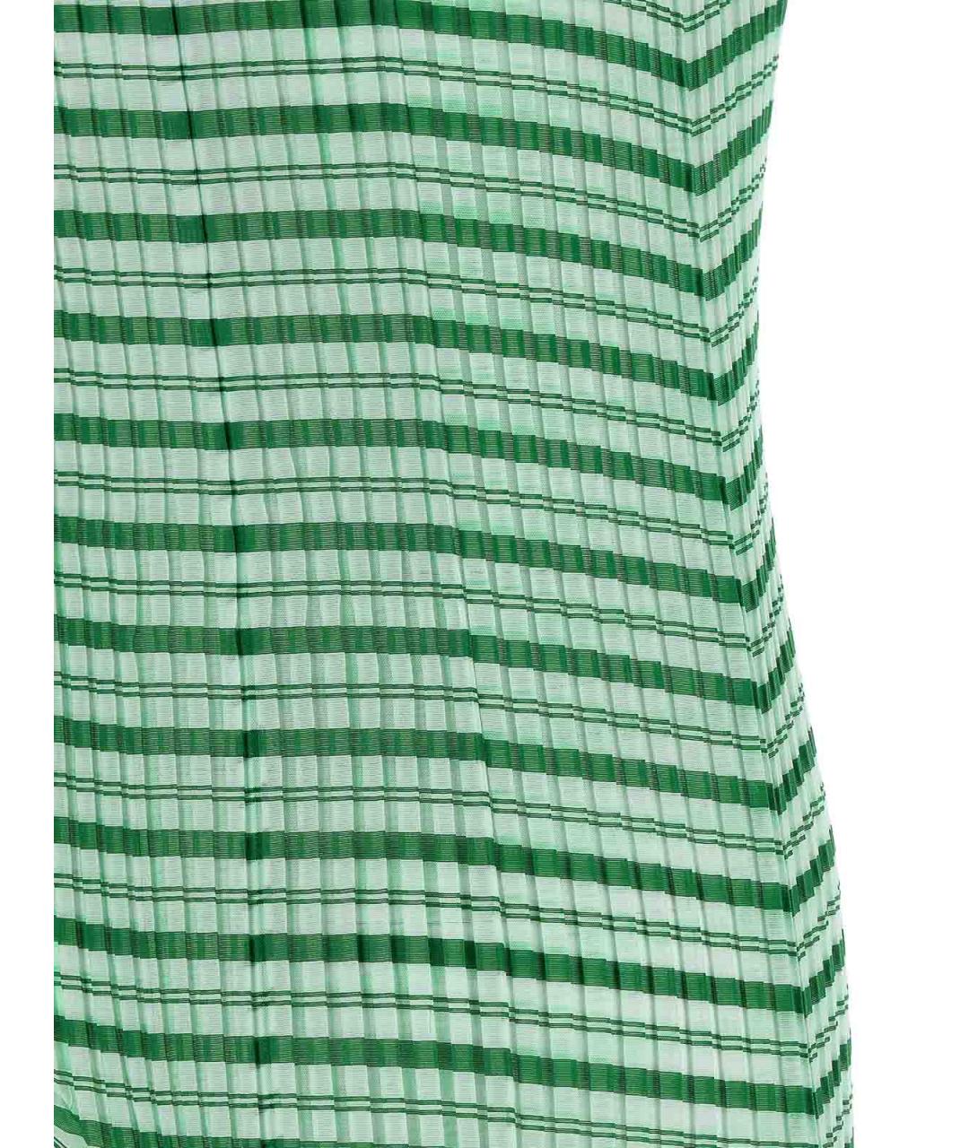 ISSEY MIYAKE Зеленое полиэстеровое повседневное платье, фото 4