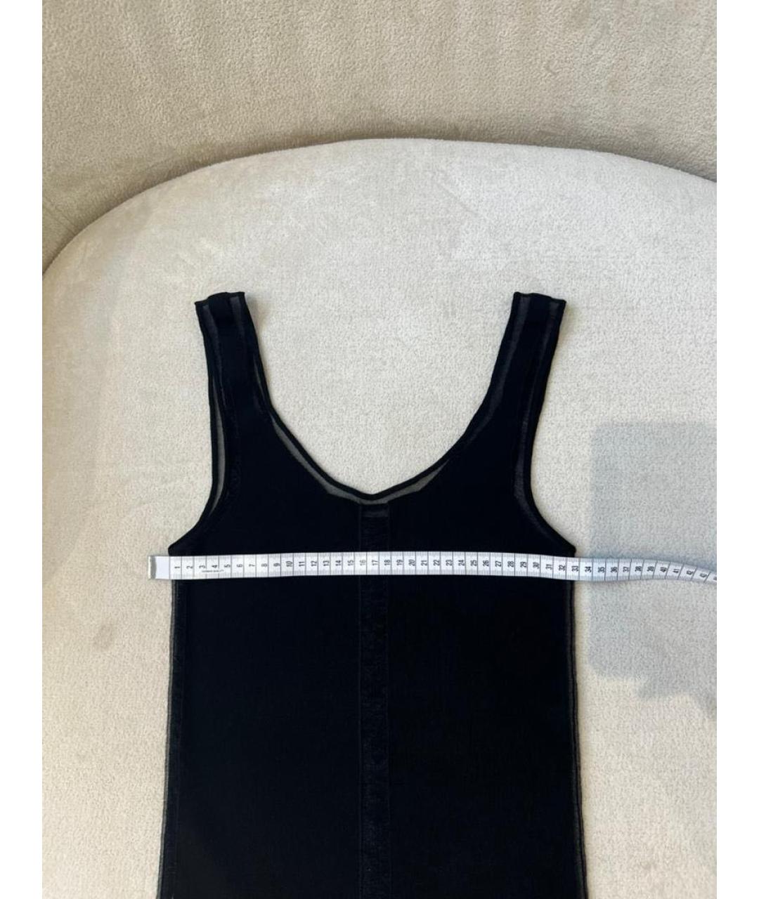 TOM FORD Черная вискозная майка, фото 3