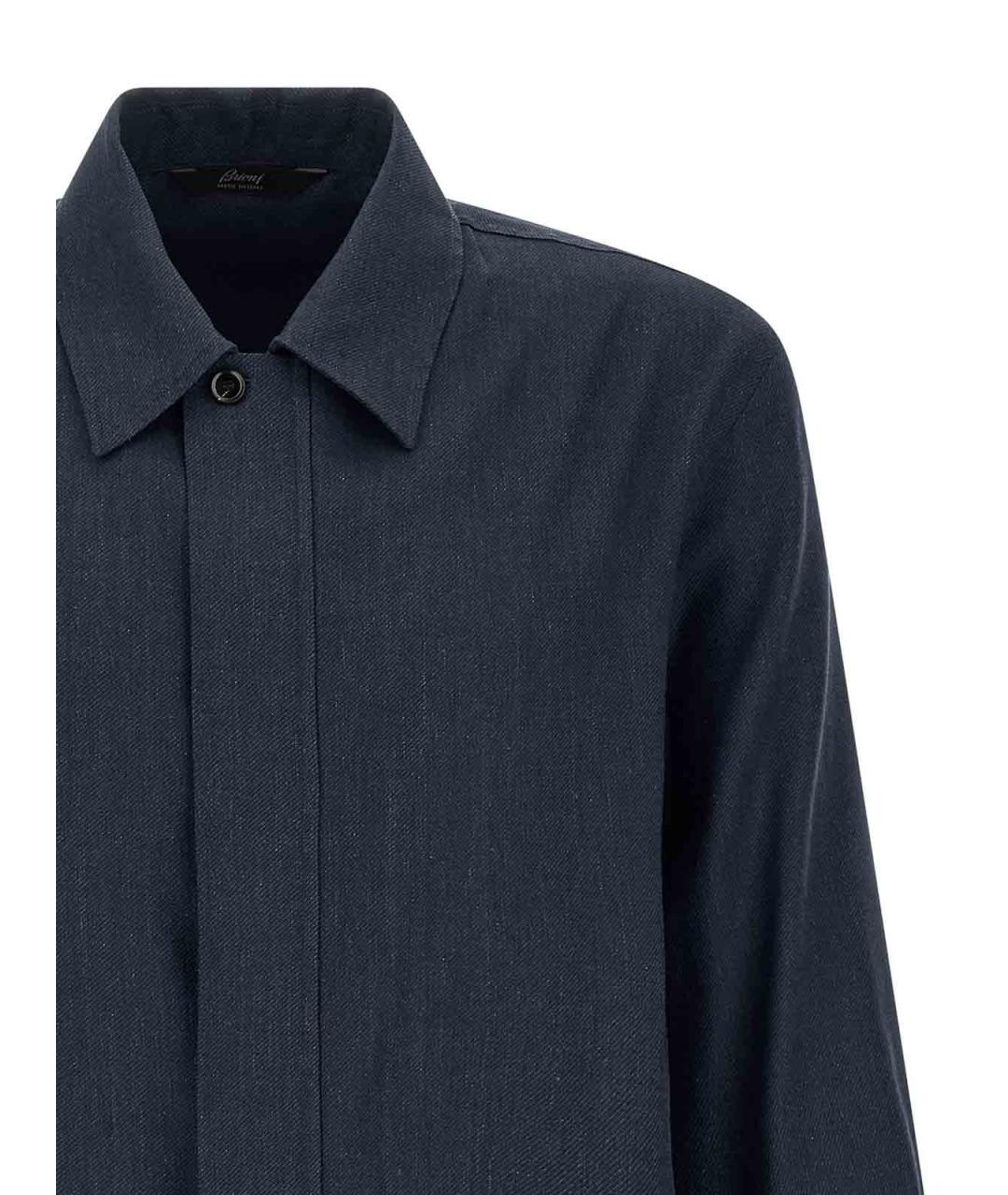 BRIONI Синяя шерстяная куртка, фото 3