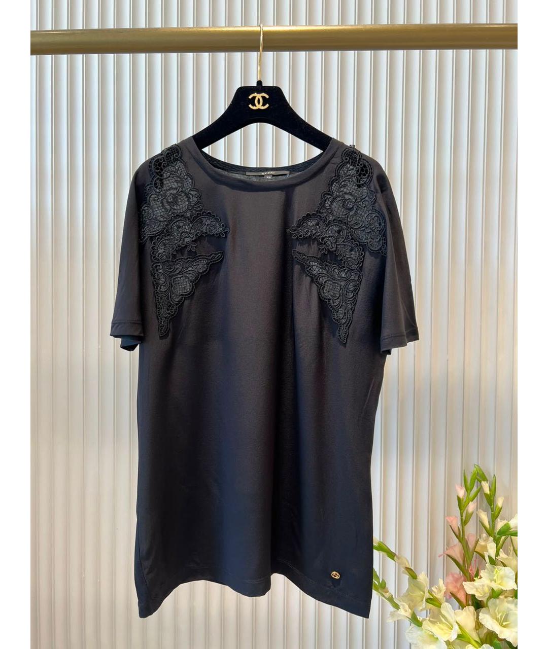 GUCCI Черная футболка, фото 8