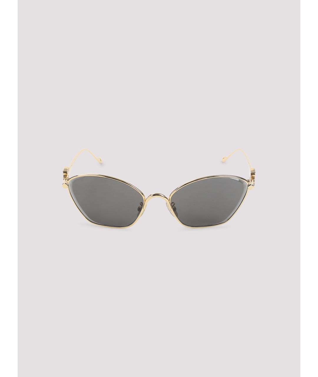 LOEWE Серые металлические солнцезащитные очки, фото 2