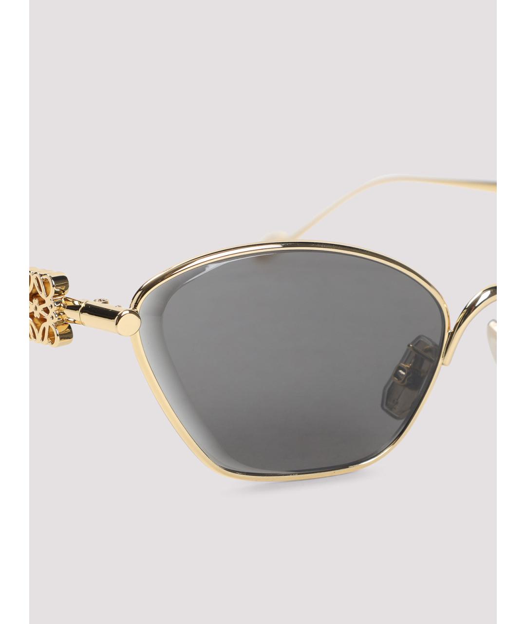 LOEWE Серые металлические солнцезащитные очки, фото 3