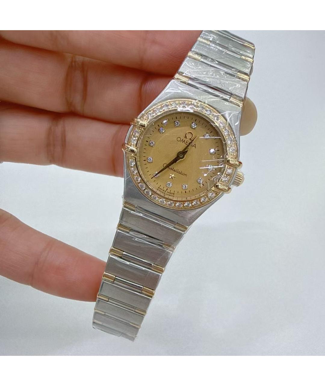 OMEGA Золотые часы, фото 3