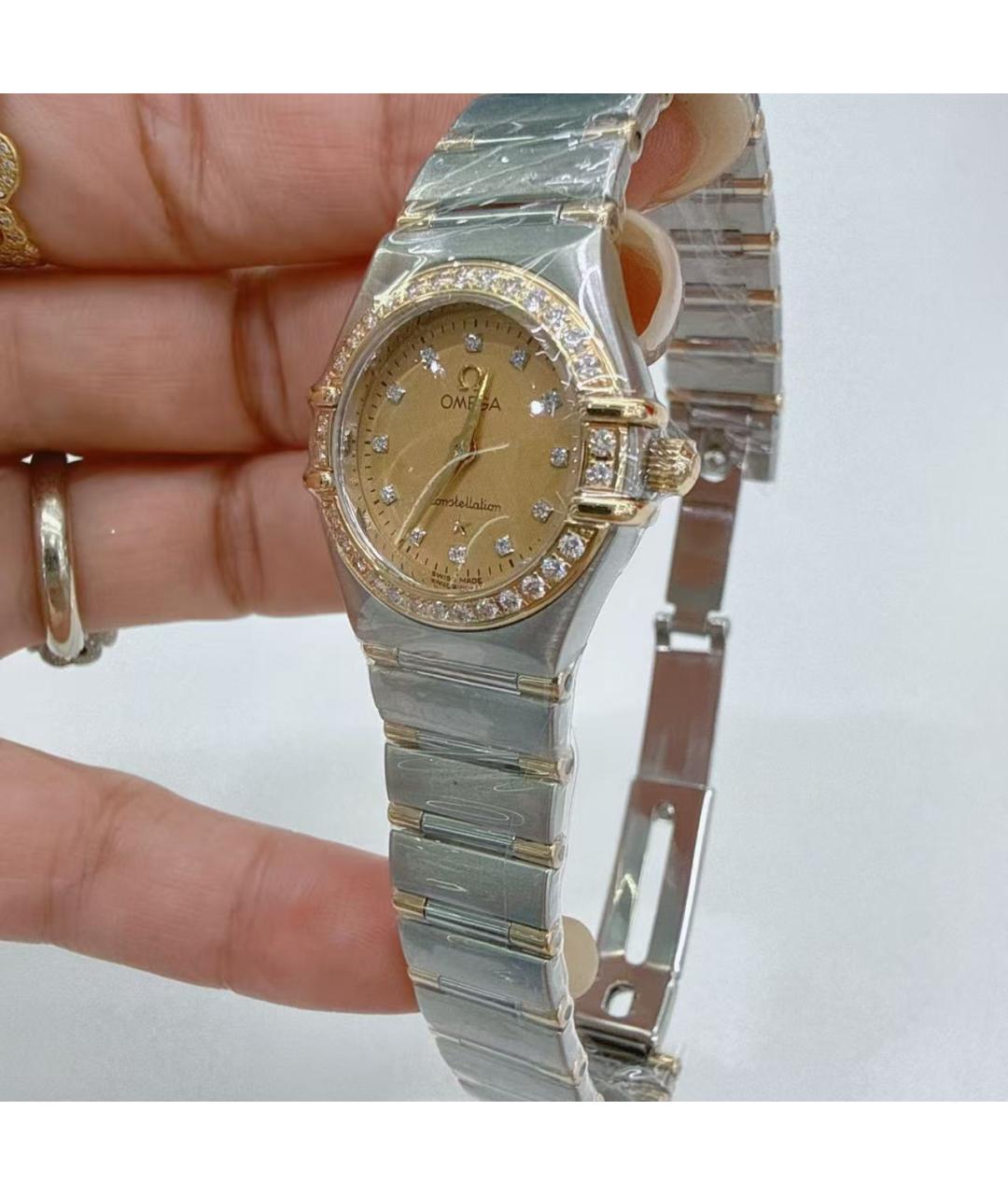 OMEGA Золотые часы, фото 4