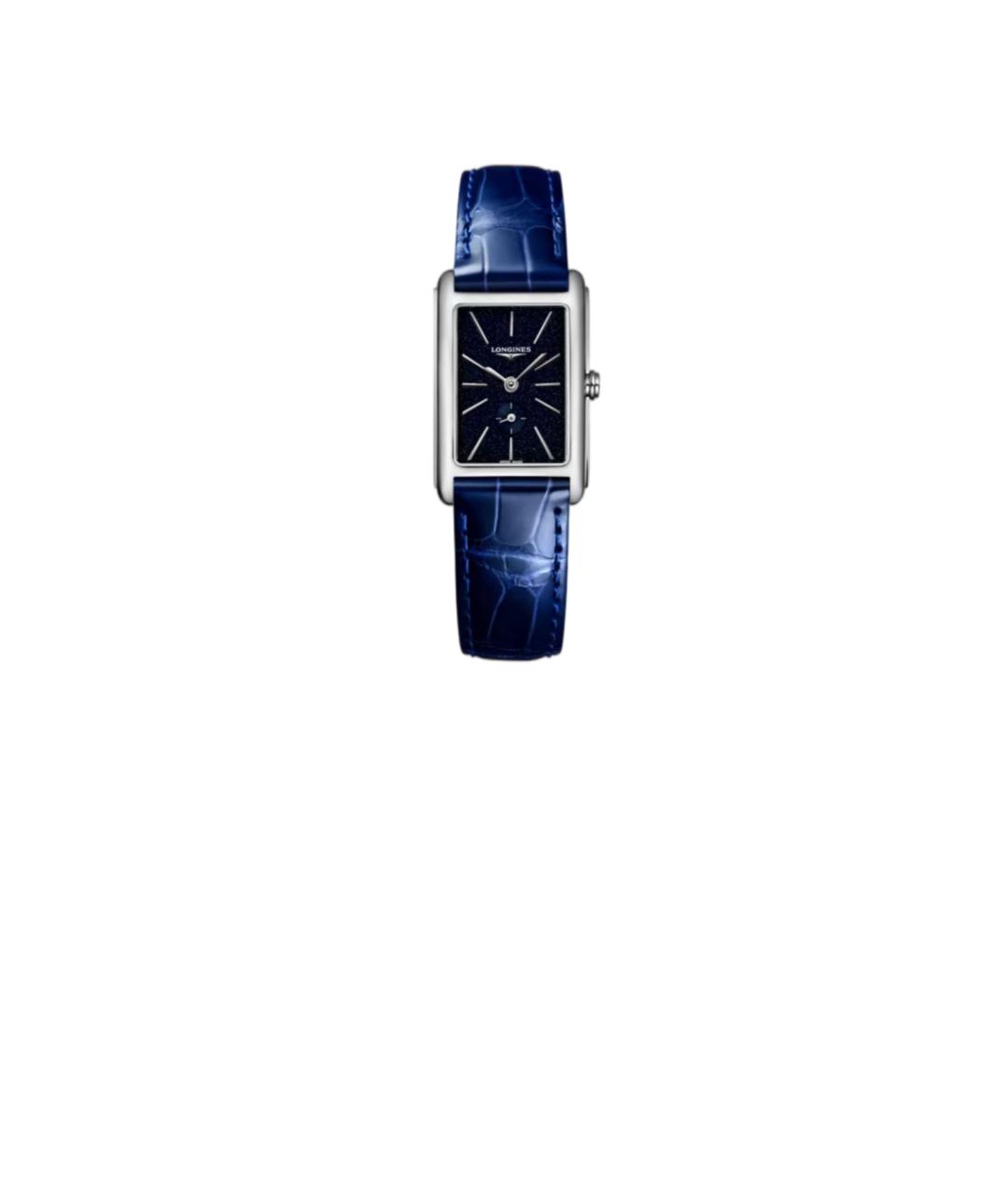 LONGINES Синие стальные часы, фото 6