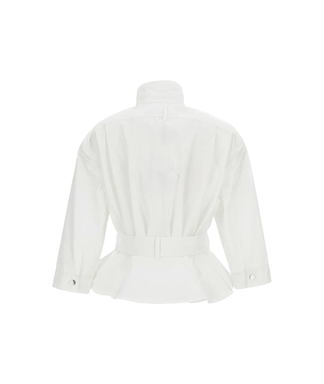 JACQUEMUS Белая хлопковая куртка, фото 2