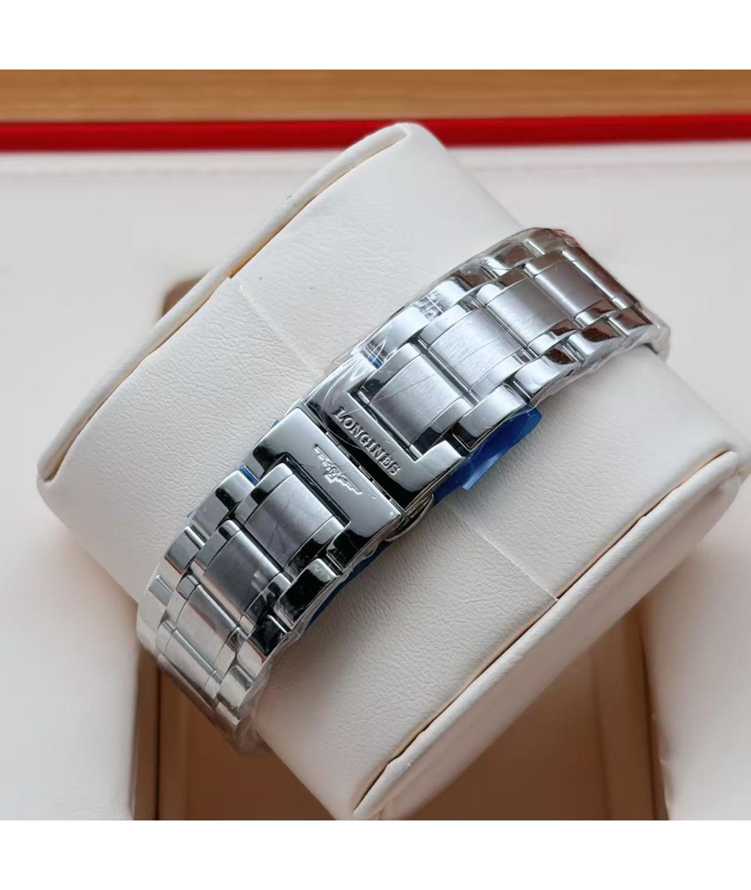 LONGINES Серебряные часы, фото 4