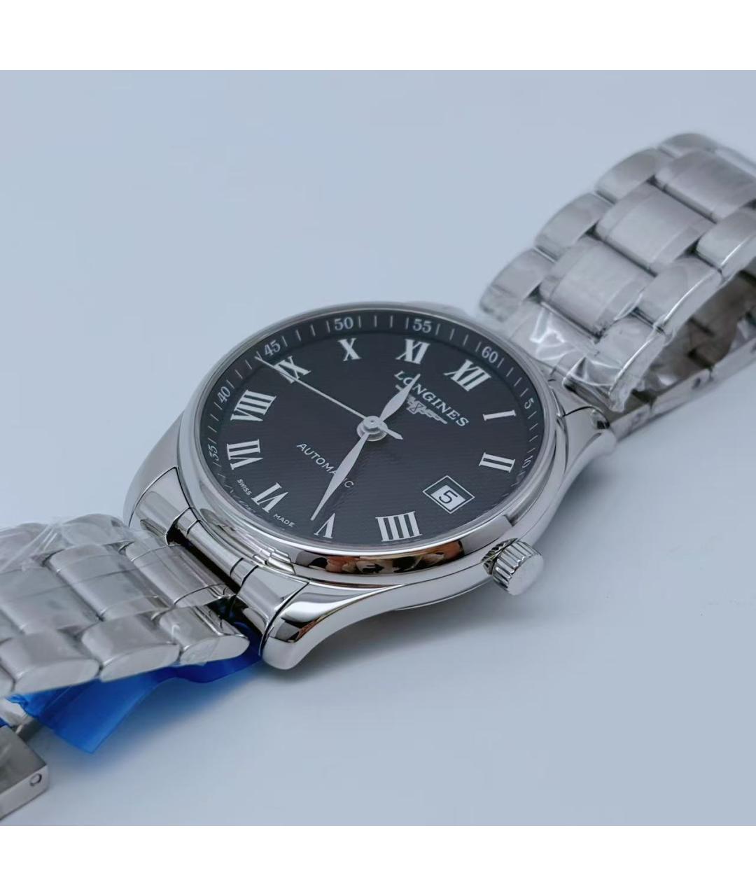 LONGINES Серебряные часы, фото 5