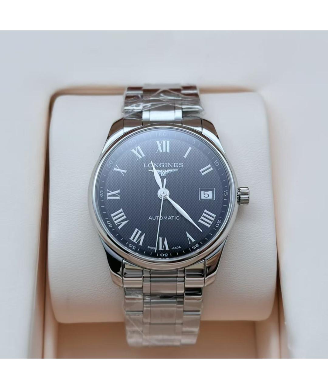 LONGINES Серебряные часы, фото 6