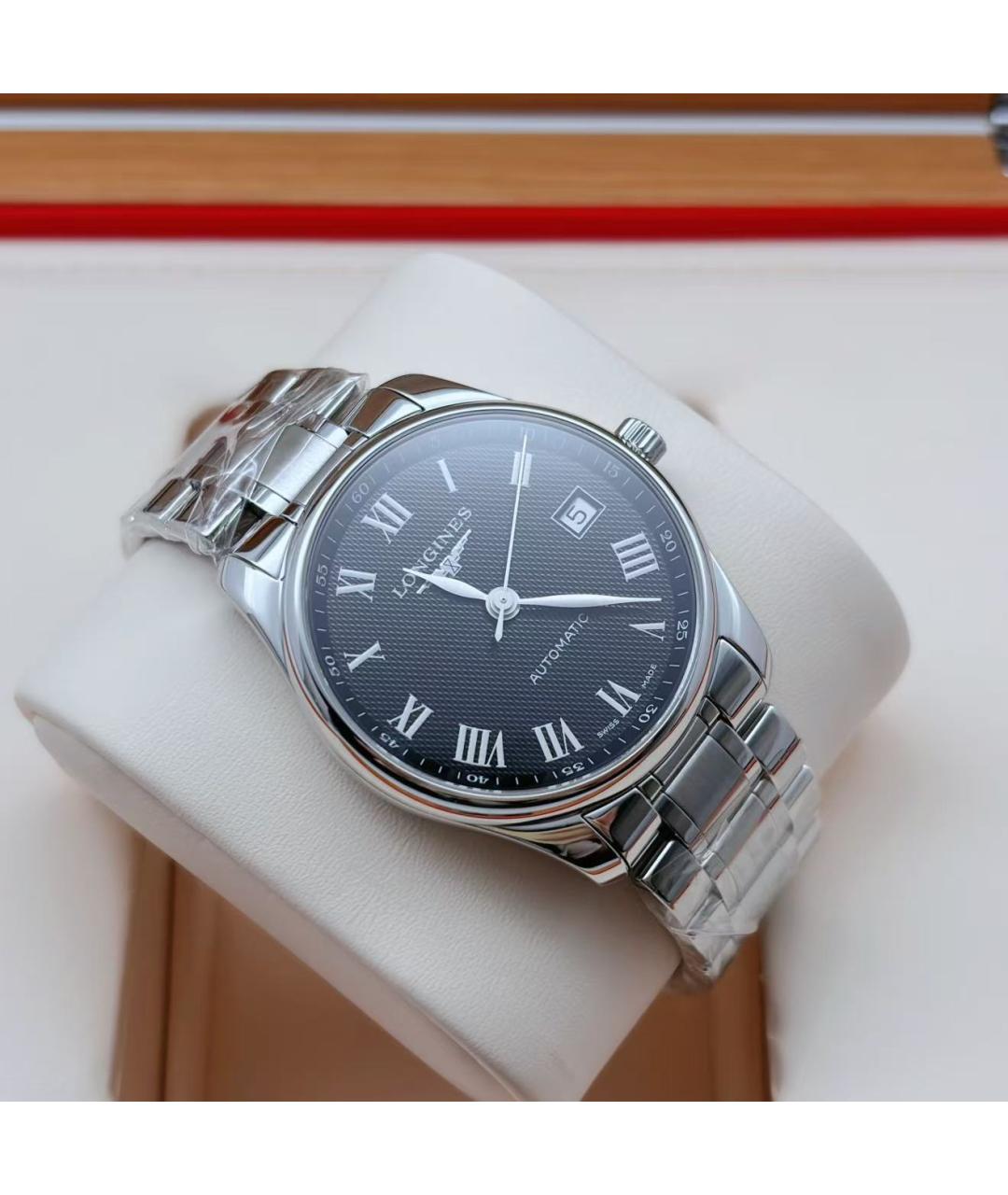 LONGINES Серебряные часы, фото 3