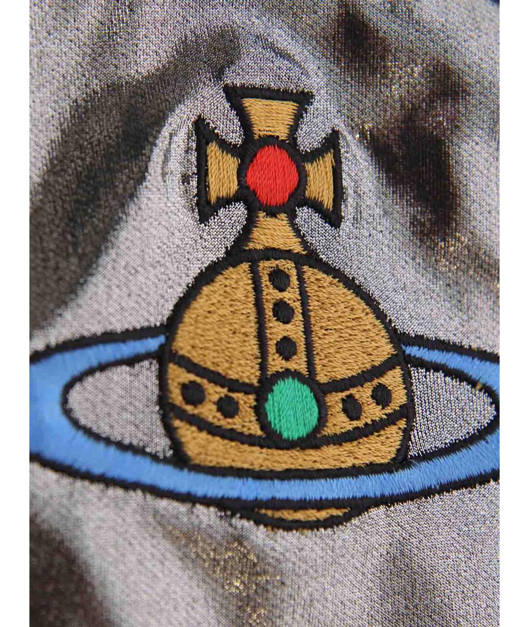 VIVIENNE WESTWOOD Серебряная майка, фото 4