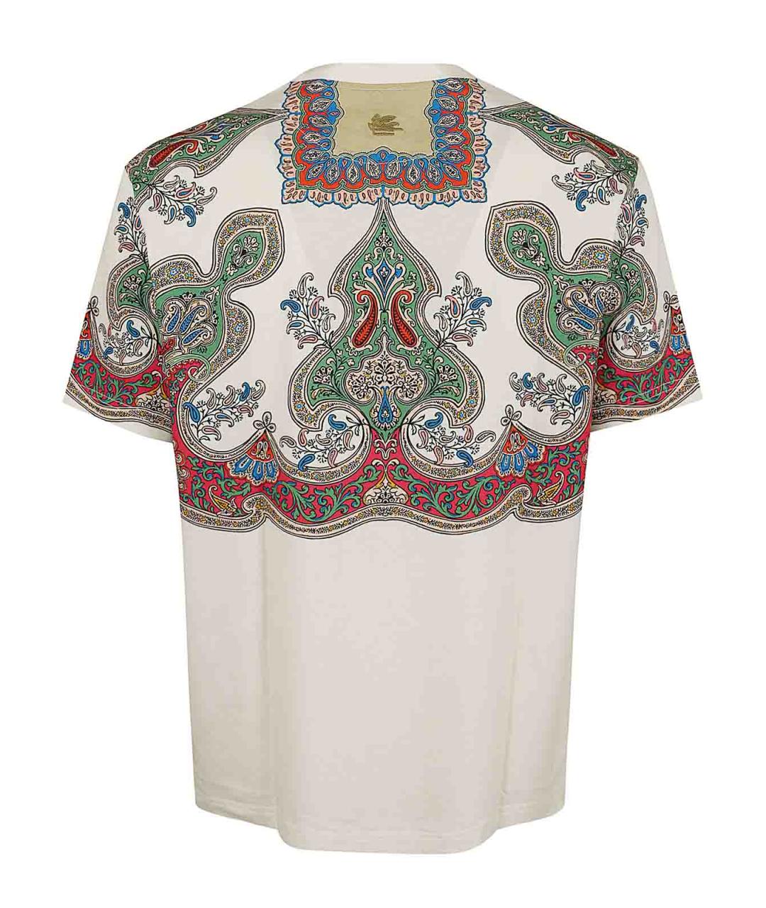 ETRO Мульти хлопковая футболка, фото 3