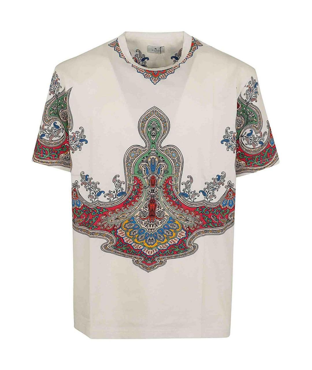 ETRO Мульти хлопковая футболка, фото 1