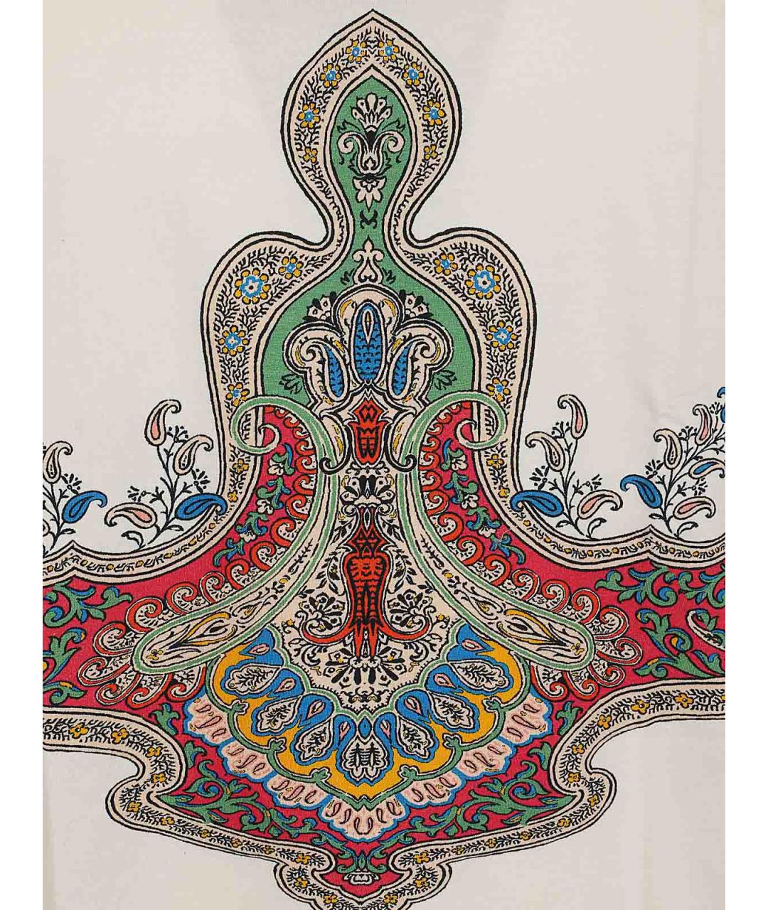 ETRO Мульти хлопковая футболка, фото 2
